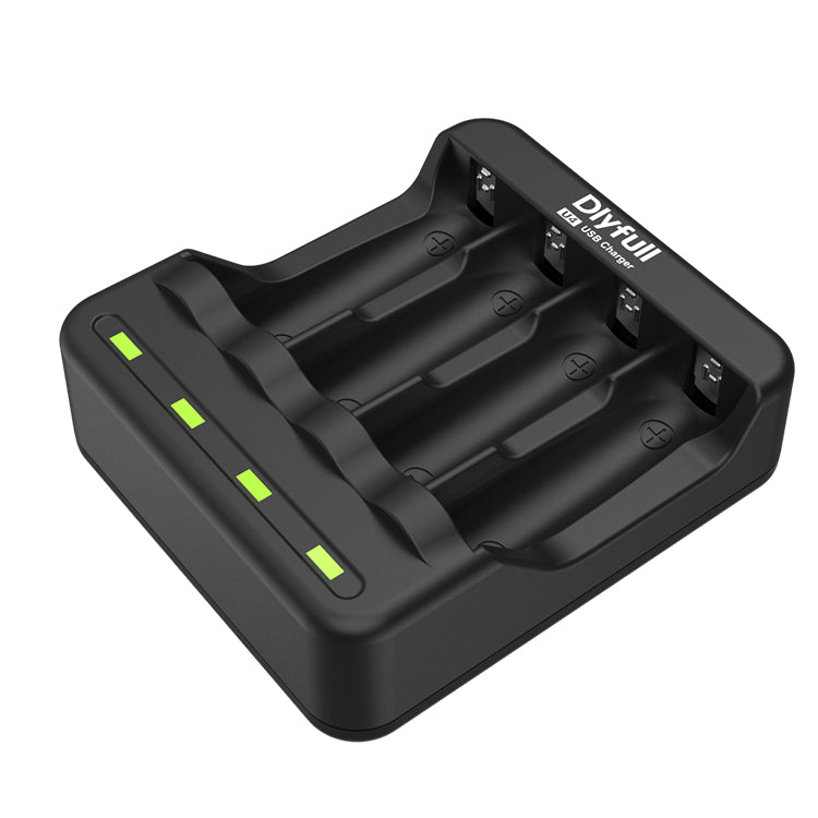 Dlyfull U4 4 Bays USB Charger For Ni-MH/CD Batteries For 1.2V AA AAA Batteries