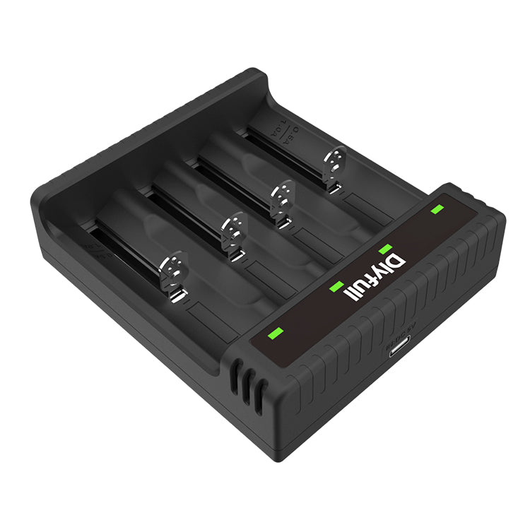 Dlyfull U5 Battery Charger Type C USB Charger Li-ion Battery Charger for 3.7V Li-ion 18650 22650 21700 24500 batteries