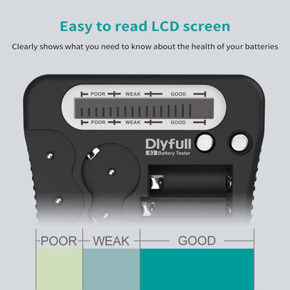 Dlyfull B2 Universal LCD Battery Tester