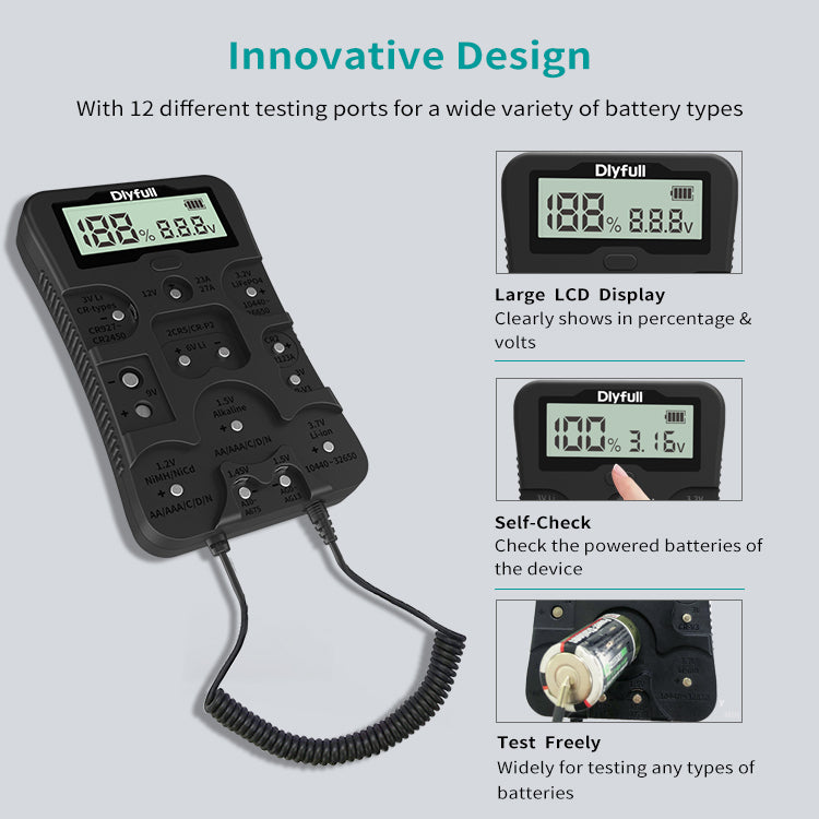 Dlyfull B4 Multifunctional Battery Tester