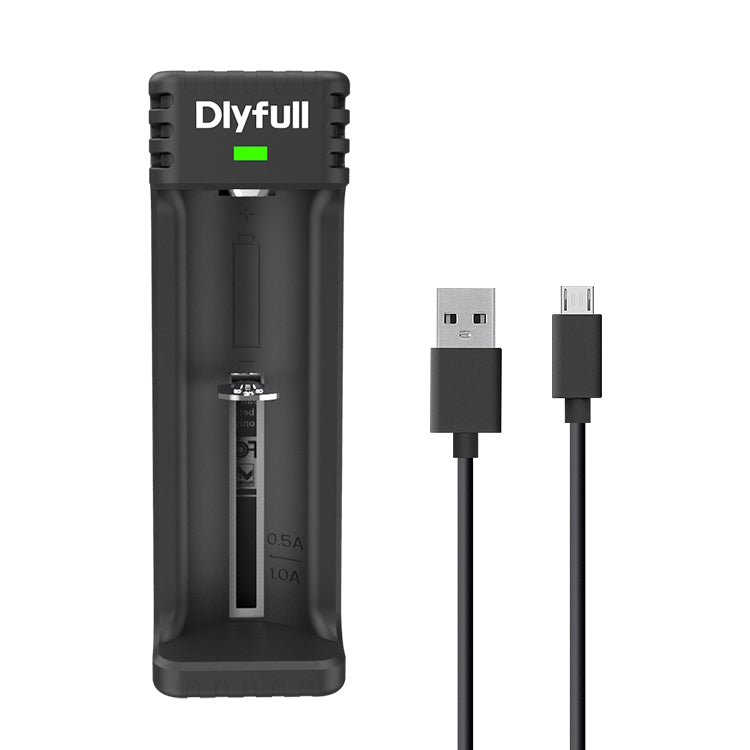 Dlyfull U1PRO 1 Bay Multi-Function USB Charger For Li-ion/LiFePO4/Ni-MH/Ni-CD Batteies