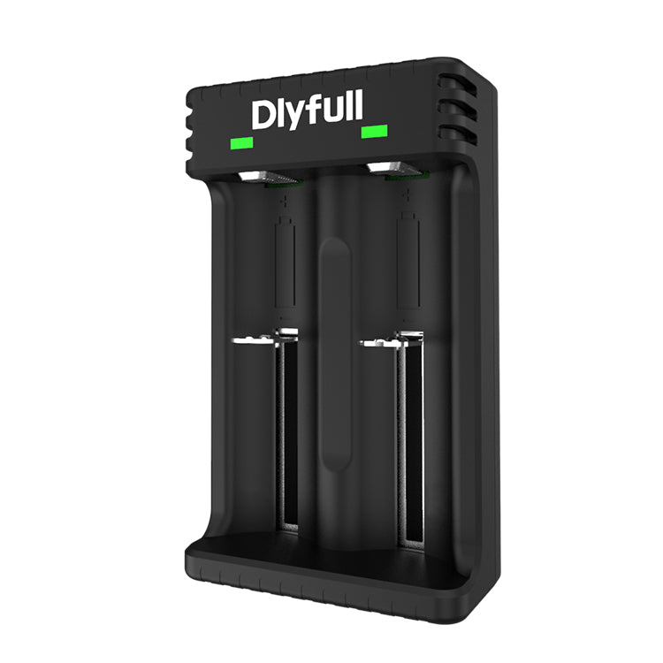 Dlyfull U3B 2 Bays USB Li-ion Battery Charger For 3.6V/3.7V Li-ion Battery.