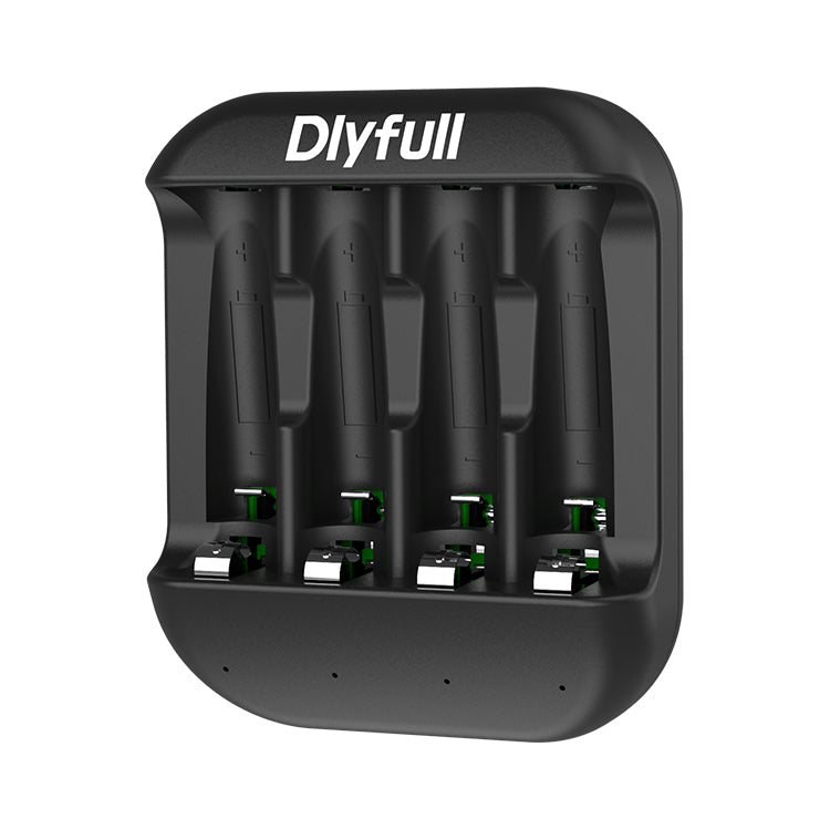 Dlyfull UC4 4 Bays USB Ni-MH/CD Battery Charger For 1.2V Ni-MH/CD AA AAA Batteries